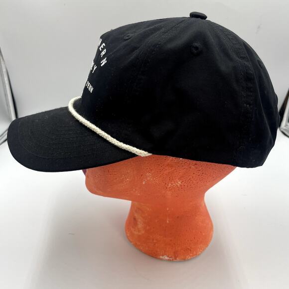 Southern Supply Hat Co. Black Adjustable Hat Nashville Tennessee Baseball Cap - Picture 4 of 5